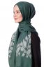 Roshan - Donkergroen Hijab - Özsoy