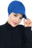 Sandra - Blauw Katoen Turban - Ayse Turban