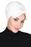Sandra - Creme Katoen Turban - Ayse Turban