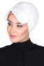 Sandra - Creme Katoen Turban - Ayse Turban