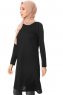Sarah - Zwart Tuniek - Miss Halima