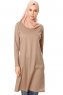 Sarah - Taupe Tuniek - Miss Halima