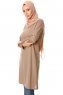 Sarah - Taupe Tuniek - Miss Halima