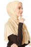 Seda - Geel Jersey Hijab - Ecardin