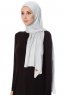 Seda - Lichtgrijs Jersey Hijab - Ecardin