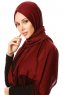 Selin - Kastanjebruin Pashmina Hijab - Özsoy