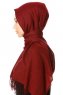 Selin - Kastanjebruin Pashmina Hijab - Özsoy