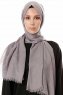 Selma - Donker Grijs Hijab - Gülsoy