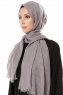 Selma - Donker Grijs Hijab - Gülsoy
