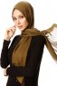 Semahat - Khaki Hijab - Özsoy