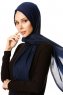 Semahat - Marineblauw Hijab - Özsoy