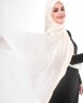 Sheer Pink Puder Viskos Jersey Hijab 5VA70b