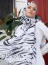 Yumna - Zwart Gevormde Hijab