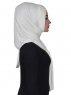 Sofia - Creme Katoenen Praktisch Hijab