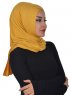 Sofia - Mosterd Katoenen Praktisch Hijab