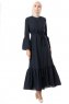 Soraya - Marineblauw Abaya - Miss Cazibe