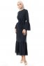 Soraya - Marineblauw Abaya - Miss Cazibe