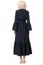 Soraya - Marineblauw Abaya - Miss Cazibe