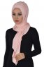 Tamara - Oudroze Katoenen Praktisch Hijab