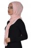 Tamara - Oudroze Katoenen Praktisch Hijab