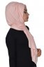 Tamara - Oudroze Katoenen Praktisch Hijab