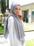 Tharaa - Grijs Gevormde Hijab - Sal Evi