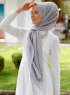 Tharaa - Zilver Gevormde Hijab - Sal Evi