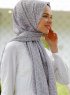 Tharaa - Zilver Gevormde Hijab - Sal Evi