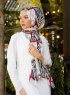 Amapola - Bordeaux Gevormde Hijab - Sal Evi