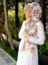 Ulima - Bruin Gevormde Hijab - Sal Evi