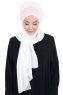 Vera - Oudroze & Creme Praktisch Chiffon Hijab