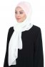 Vera - Oudroze & Creme Praktisch Chiffon Hijab
