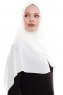 Yara - Creme Praktisch One Piece Crepe Hijab