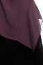 Yara - Purper Praktisch One Piece Crepe Hijab