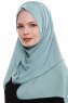 Yara - Munt Praktisch One Piece Crepe Hijab