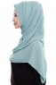 Yara - Munt Praktisch One Piece Crepe Hijab