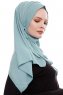 Yara - Munt Praktisch One Piece Crepe Hijab
