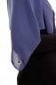 Yara - Royal Blue Praktisch One Piece Crepe Hijab