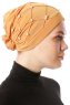 Yaren - Mosterd Crepe Chiffon Turban - Sehr-i Sal