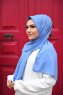 Zahra - Indigo Crêpe Hijab - Mirach