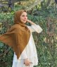 Zahra - KameelBruin Crêpe Hijab - Mirach