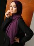 Zahra - Purper Crêpe Hijab - Mirach