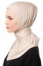 Zeliha - Licht Taupe Praktisch Viscose Hijab
