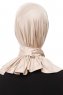 Zeliha - Licht Taupe Praktisch Viscose Hijab