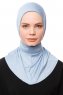 Zeliha - Lichtblauw Praktisch Viscose Hijab