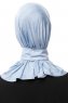 Zeliha - Lichtblauw Praktisch Viscose Hijab