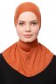 Zeliha - Baksteenrood Praktisch Viscose Hijab