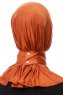 Zeliha - Baksteenrood Praktisch Viscose Hijab