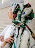 Zerline - Groen Gevormde Hijab - Sal Evi