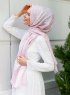 Zinera - Roze Gevormde Hijab - Sal Evi